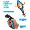 Kekoy 32'' Litter Pickers for Adults, Extra Long Portable Grabber