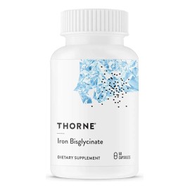 Thorne Research Suplemento de Bisglicinato De Hierro 60 Cápsulas Vegetarianas