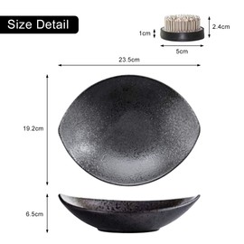 WANDIC Black Polka Dot Flower Frog Set with 5cm Ikebana Kenzan Flower Frog and Wooden Base for Floral Arrangements Art