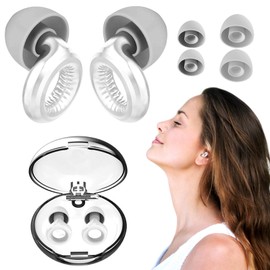 Ear Plugs for Sleep 1 Pair Ear Plugs for Concerts Concert Ear Plugs Earplugs for Concerts Earplugs Sleep Sleep Earplugs for Sleeping Noise Sensitivity and Flying (with 2 Pairs Ear Tips)