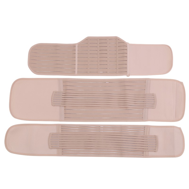 3pcs/set Postnatal Bandage Post Pregnancy Belt Postpartum Slimming Waist Belly