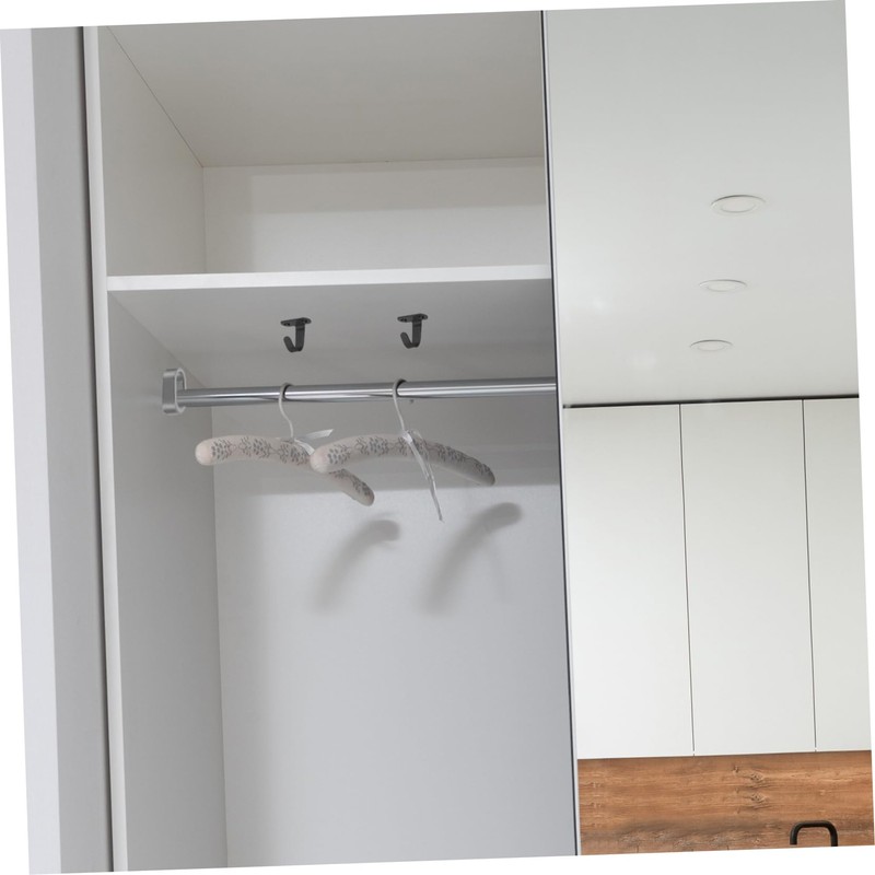 ULTECHNOVO 6Pcs Heavy Duty Iron Ceiling Hooks Screw Mounted Under