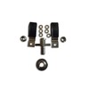 jiffybagtackle 3 X Adjustable Stainless Steel Butt Rests/Back Grips. Suits