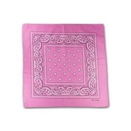 fashionchimp Nicki Neckerchief Made of 100% Cotton, Set of 2, Unisex Bandana, AZO-Free, Pink 02