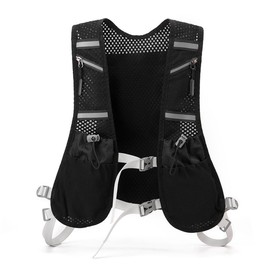 5L Hydration Vest Lightweight, Breathable and Sweatproof Running Backpack, Adjustable Running Hydration Vest for Trail Running Marathon Race Jogging Cycling Running Vest