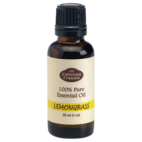 Fabulous Frannie Lemongrass Pure Essential Oil Therapeutic Grade- 30ml