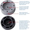 Washing Machine Rubber Feet Pads,4 Pcs Universal Anti Vibration Washing
