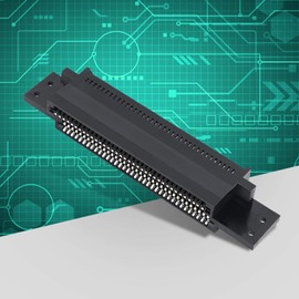 VBESTLIFE 72 Pin Slot for NES, Game Console 72 Pin Slot Socket Converter Adapter Black 72 Pin Connector for NES