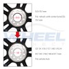 WHEEL CONNECT Hub Centric Rings,70.1 to 67.1 Set of 4,