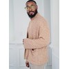 Know Me ME2105AA Men's Knit Turtleneck and Oversized Cardigan Sewing