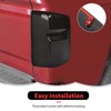 RT-TCZ Smoked Black Tail Light Lamp Cover Guard Trim Decoration