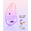 Lekvey Ergonomic Mouse, Vertical Wireless Mouse Rechargeable 2.4 GHz Optical