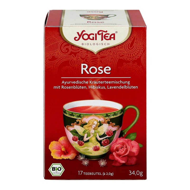 YOGI Tea Rose Organic Filter Bags 17 x 2 g