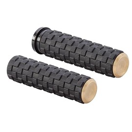 Arlen Ness 07-355 Fusion Series Grips - Air Trax - Brass