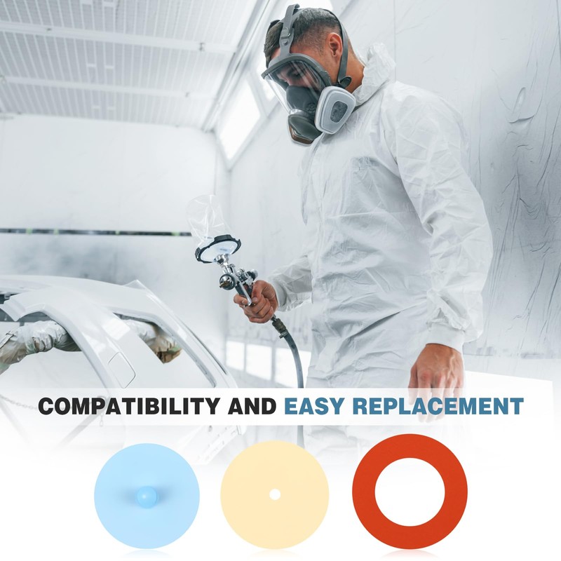 18 Pcs Half and Full Face Respirator Mask Replacement Parts