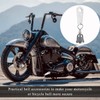 NYTKL Motorcycle Bell Hanger, Guardian Luck Riding Bell Hanger Mount