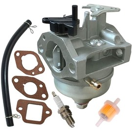 GCV160 Carburetor Compatible with Honda GCV160A GCV160LA GCV160LAO Engines Replacement 16100-Z0L-853 Carb with Gasket Spark Plug Kit