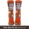 awufncksn Thanksgiving Socks for Women and Men, Fun Turkey Crew