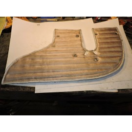 Penske NEW Exhaust header heatshield w/ eyelits flexible 30" x 18"  NICE NASCAR