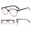 GUD Large Reading Glasses Women 5 Pairs Ladies Readers Cat-eye