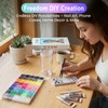 40 Colors Jelly Rhinestones Kit, 3 mm Flatback Resin Jelly