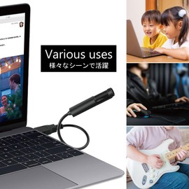 Freell Pin Microphone, USB Direct Plug, Includes Microphone Cover, PC Microphone, Omnidirectional, Flexible Arm, Lightweight, Compact, Small Microphone, External Microphone