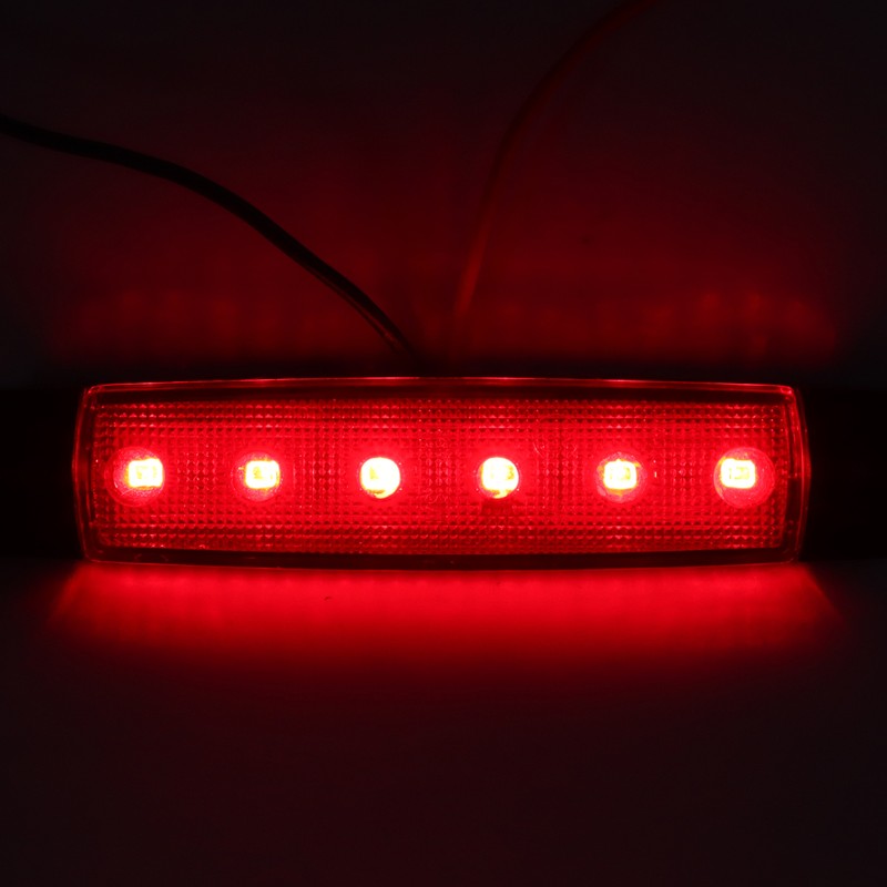 10Pcs/Set Truck Side Marker Light Signal Warning Indicator Lamp with