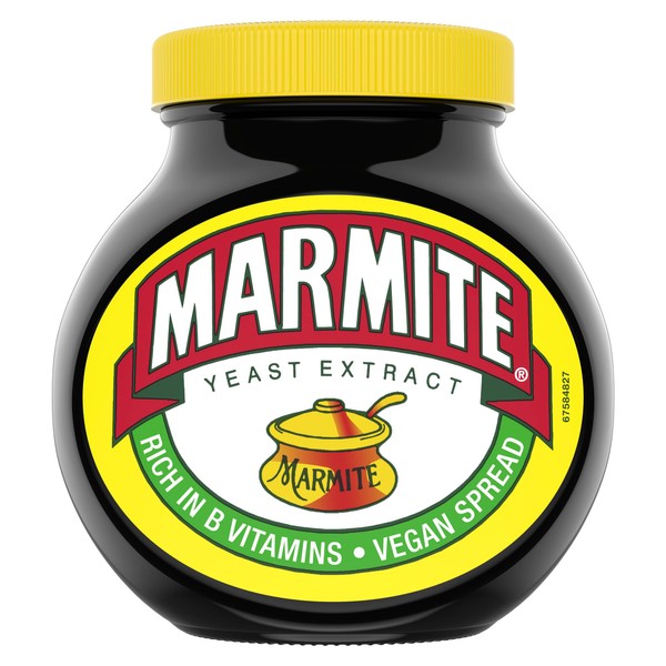 Marmite Classic Yeast Extract vegan breakfast spread rich in B vitamins with no added sugar 500 g