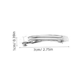 jojofuny 50pcs Hair Spring Clips Fashionable Hairpins for Women Comfortable Non Slip Barrettes for DIY Hair Accessories and Craft Projects for Special Occasions