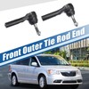 uxcell 2pcs Front Outer Tie Rod End Links Steering Tie