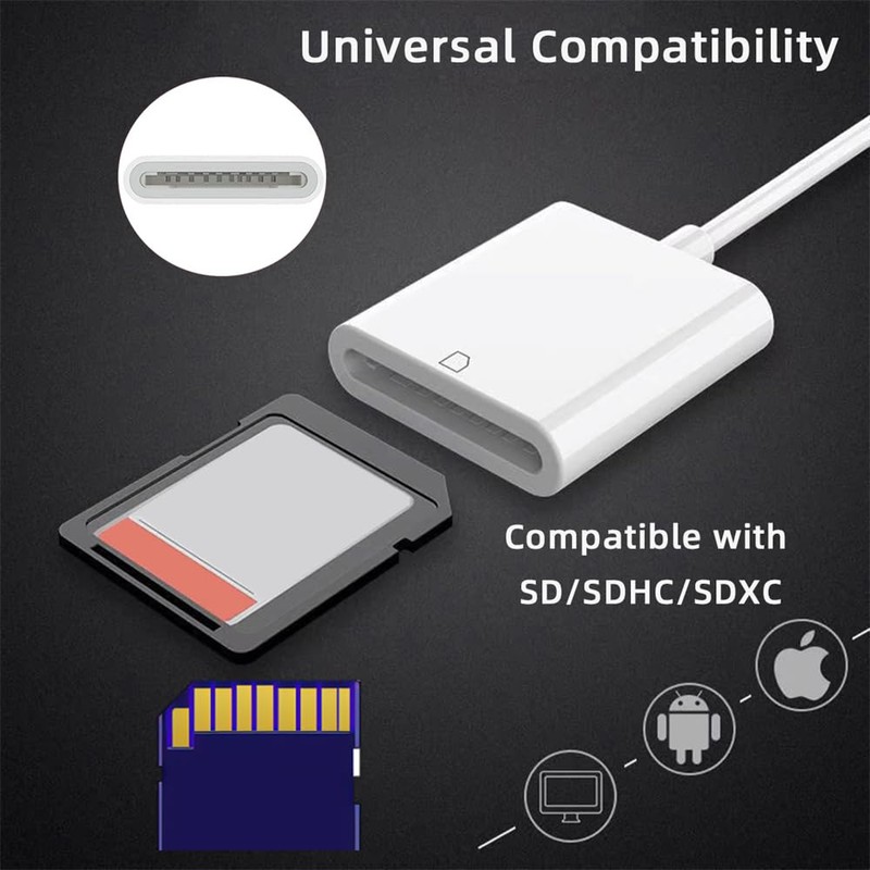 cablecc USB-C Type C USB 2.0 to Standard SD SDXC