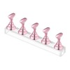 Cherimoya Item Stand Rosa 5 Piezas Soporte Prctica Uas Profesional