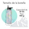 Termo De Acero Inoxidable Botella Frio Caliente Café Té 32oz