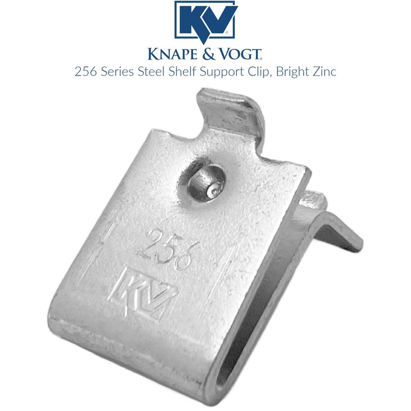 Knape & Vogt 256P-ZC Shelf Support - 24 piece