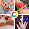 YITOHOP 12080+ Loom Bands Kit, Rubber Bands for Bracelet Making