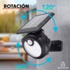 Importeek 3pz Lampara Luminario Solar Luces Led Jardin Estaca Exterior