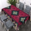 Walmsco Tablecloth Red Style Pattern Decor For Dining Room Kitchen