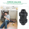 Abaodam Inline Check Valve, Pvc Fluid Check Valve, 20mm ID,