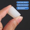 PATIKIL Tapered Shaped Solid Silicon Stopper, 3/4" Tube Rubber Stoppers