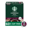 Starbucks K-Cup Coffee Pods, Dark Roast Coffee, Espresso Roast for