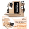 Personalisierte Docking Station Holz – Geschenk für Männer zum Geburtstag