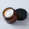 MORICOH 4Pack 30ml Empty Plastic Cosmetic Jars, Refillable Cosmetic Face