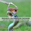 Riomhorry 50" Snake Tongs Collapsible Grabber Tool, Professional Reptile Snake