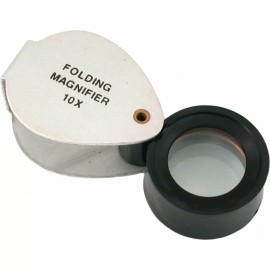 FindingKing Clip-On Eyeglass Loupes 10X Loupe Watchmaker Magnifying Magnifier Tools 3Pcs