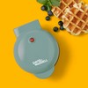 Davis & Waddell Electric Mini Waffle Maker, Green