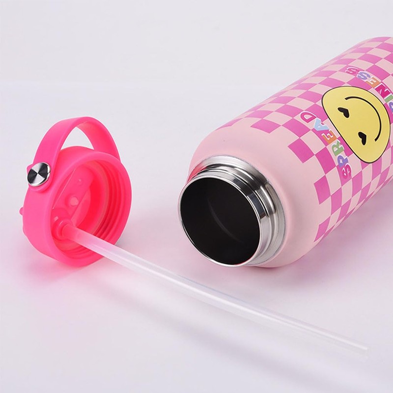 Water Bottle 32 Oz for Travelers Insulated Metal Bottle with