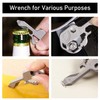 VBNZBK 24 in 1 Multi Tool,Portable Stainless Steel Key Shaped