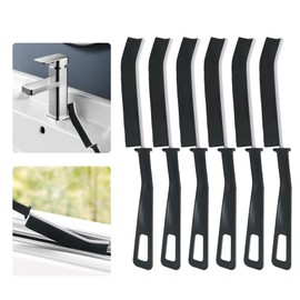 Corner Cleaning Brush, Pack of 6 Hard Bristles Corner Cleaning Brush, Joint Brush Bathroom, Grout Cleaning Brush, Cleaning Brushes, Gap Cleaning Brush for Kitchen, Bathroom, Tile Grout, Car Mortar