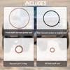 HQPARRTS Vacuum Pump Rebuild Seal Kit Compatible with Ford Lincoln