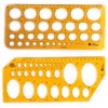 SCGEHA Template, Circle, Ellipse, For Drafting, Drawing, Architecture, Ruler, Set